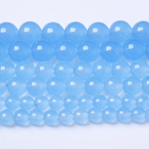 Natürlicher marineblauer Jade-Markstein, Edelstein, rund, Kristall, Energie-Jade-Perlen, Stein für Schmuck, 1 Strang, 39,4 cm, 4 mm Natürlicher marineblauer Jade-Markstein, Edelstein, rund, Kristall, Energie-Jade-Perlen, Stein für Schmuck, 1 Strang, 39,4 cm, 4 mm von generic