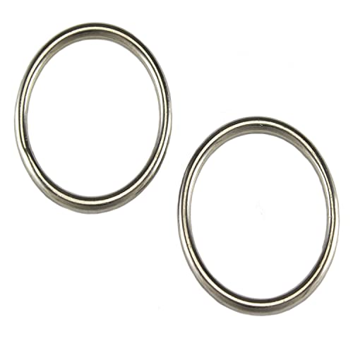 2 Rundringe 6 x 56mm Edelstahl Niro VA Rundring O Ring Ringe von generisch