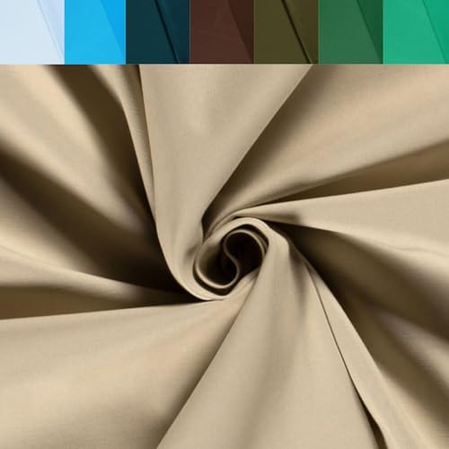 Baumwolle Köper Stoff Meterware uni - robuster Twillstoff, stabiler Hosenstoff, Taschenstoff einfarbig, Trenchcoat *Ab 50 cm, Farbe: 052 beige Baumwolle Köper Stoff Meterware uni - robuster Twillstoff, stabiler Hosenstoff, Taschenstoff einfarbig, Trenchcoat *Ab 50 cm, Farbe: 052 beige von generisch
