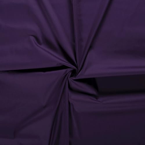 Baumwollstoff uni Popeline - Baumwolle Stoff Meterware - Blusenstoff BW-Batist - Webware, Dekostoff, Vorhangstoff *Ab 50cm, Farbe: 045 Lila Baumwollstoff uni Popeline - Baumwolle Stoff Meterware - Blusenstoff BW-Batist - Webware, Dekostoff, Vorhangstoff *Ab 50cm, Farbe: 045 Lila von generisch