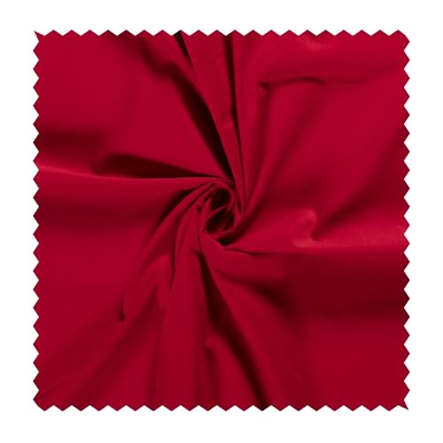 Feincord Meterware - Baumwollstoff gerippt - weicher Babycord - Cord Stoff – stabile Baumwolle uni, Ökotex Bekleidungsstoff Rippen *Ab 50 cm, Farbe: 015 rot Feincord Meterware - Baumwollstoff gerippt - weicher Babycord - Cord Stoff – stabile Baumwolle uni, Ökotex Bekleidungsstoff Rippen *Ab 50 cm, Farbe: 015 rot von generisch