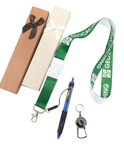 All-Weather Power Tank Pen waterproof Stift Kugelschreiber mit Lanyard- Schlüsselband Geschenk - schreibt in jeder Lage bis -20° Air Pressure, Gasdruck Mine Geocaching von geo-versand