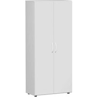 geramöbel Aktenschrank Flex, S-385100-LL lichtgrau 4 Fachböden 80,0 x 42,0 x 180,8 cm von geramöbel