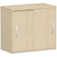 geramöbel Schiebetürenschrank Flex, S-381501-AA ahorn 1 Fachboden 80,0 x 42,5 x 72,0 cm von geramöbel