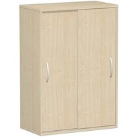 geramöbel Schiebetürenschrank Flex, S-383502-AA ahorn 2 Fachböden 80,0 x 42,5 x 118,2 cm von geramöbel