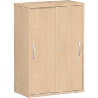 geramöbel Schiebetürenschrank Flex, S-383502-BB buche 2 Fachböden 80,0 x 42,5 x 118,2 cm von geramöbel