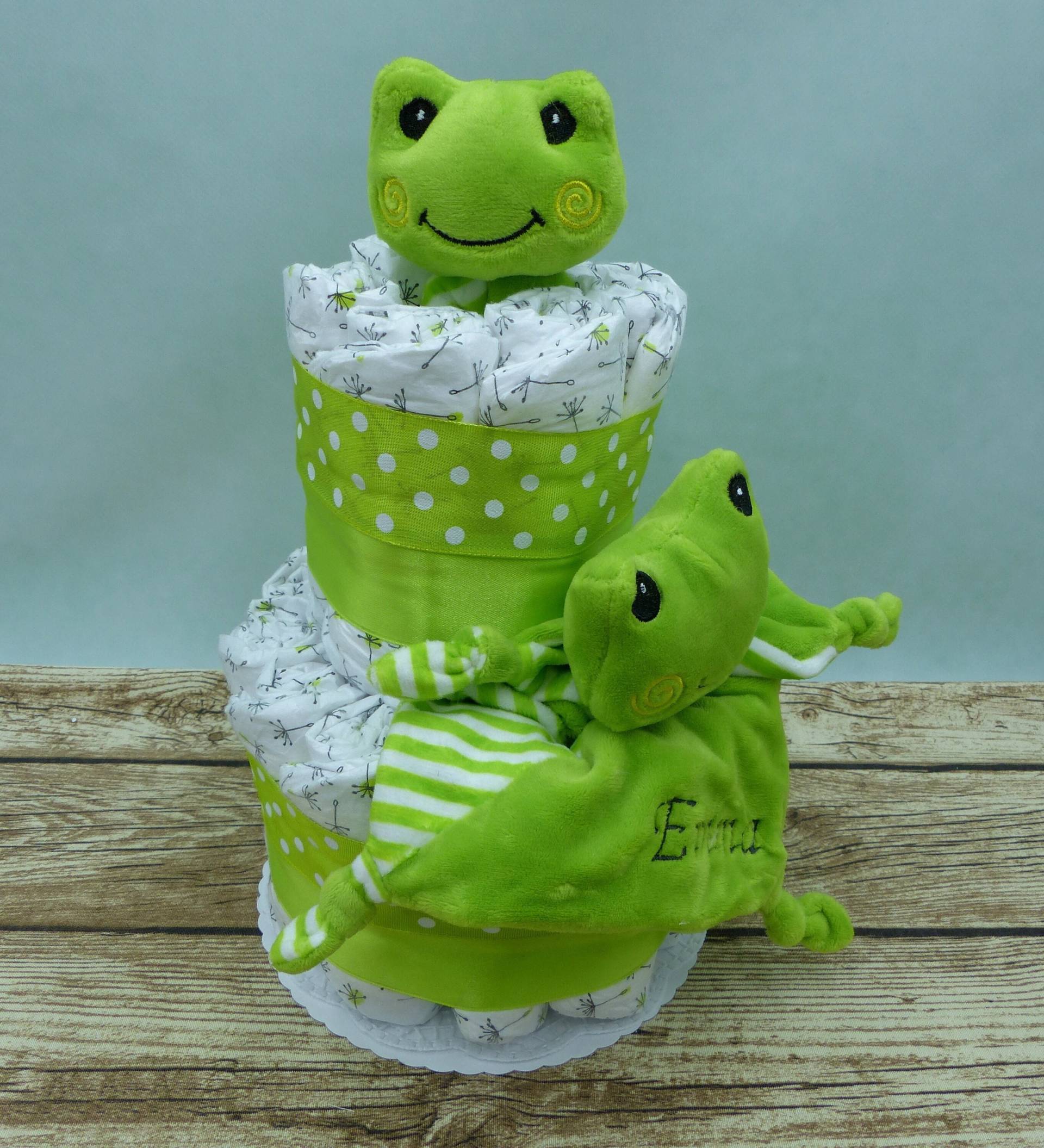 Windeltorte Kleiner Frosch von geschenkelibelle