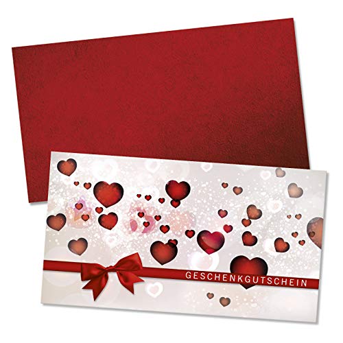 GESCHENKGUTSCHEINcom by POS-HAUER. Geschenkgutscheine. 10x Gutschein + Kuvert. Für Muttertag Valentinstag. von GESCHENKGUTSCHEINcom by POS-HAUER