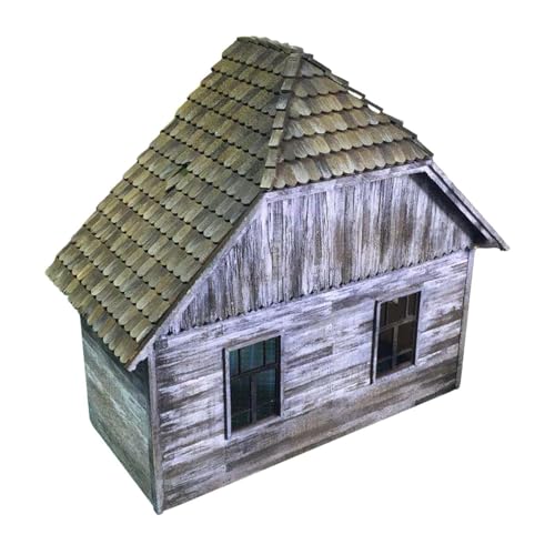 getuse Hausbau Modellbausatz DIY Maßstab 1:35 unlackiertes Holz Mikro-Landschafts-Layout getuse Hausbau Modellbausatz DIY Maßstab 1:35 unlackiertes Holz Mikro-Landschafts-Layout von getuse