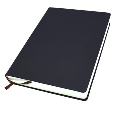 A5 Blank Notebook Leder Journal Hartes Cover Dicke Skizzenbuch 660 Seiten zum Skizzieren einfacher Notebook -Büroprodukte von ggtuyt