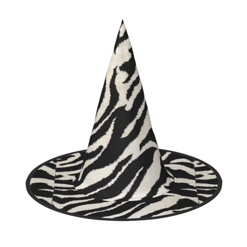 gikdlgog Zebra Animal Print Fun Festive Halloween Witch Hats - Party Decorations For Halloween Decor Party von gikdlgog