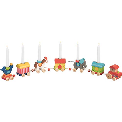 goki 2396 - Geburtstagszug Zirkuswelt + Kerzen-Set Blau goki 2396 - Geburtstagszug Zirkuswelt + Kerzen-Set Blau von goki