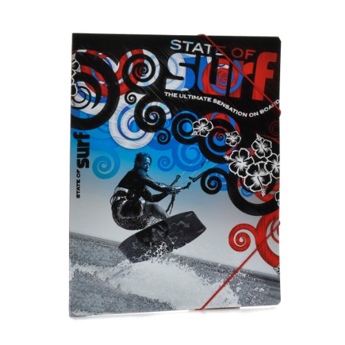 goldbuch 56281 - gummizugmappe A3 State of Surf von goldbuch