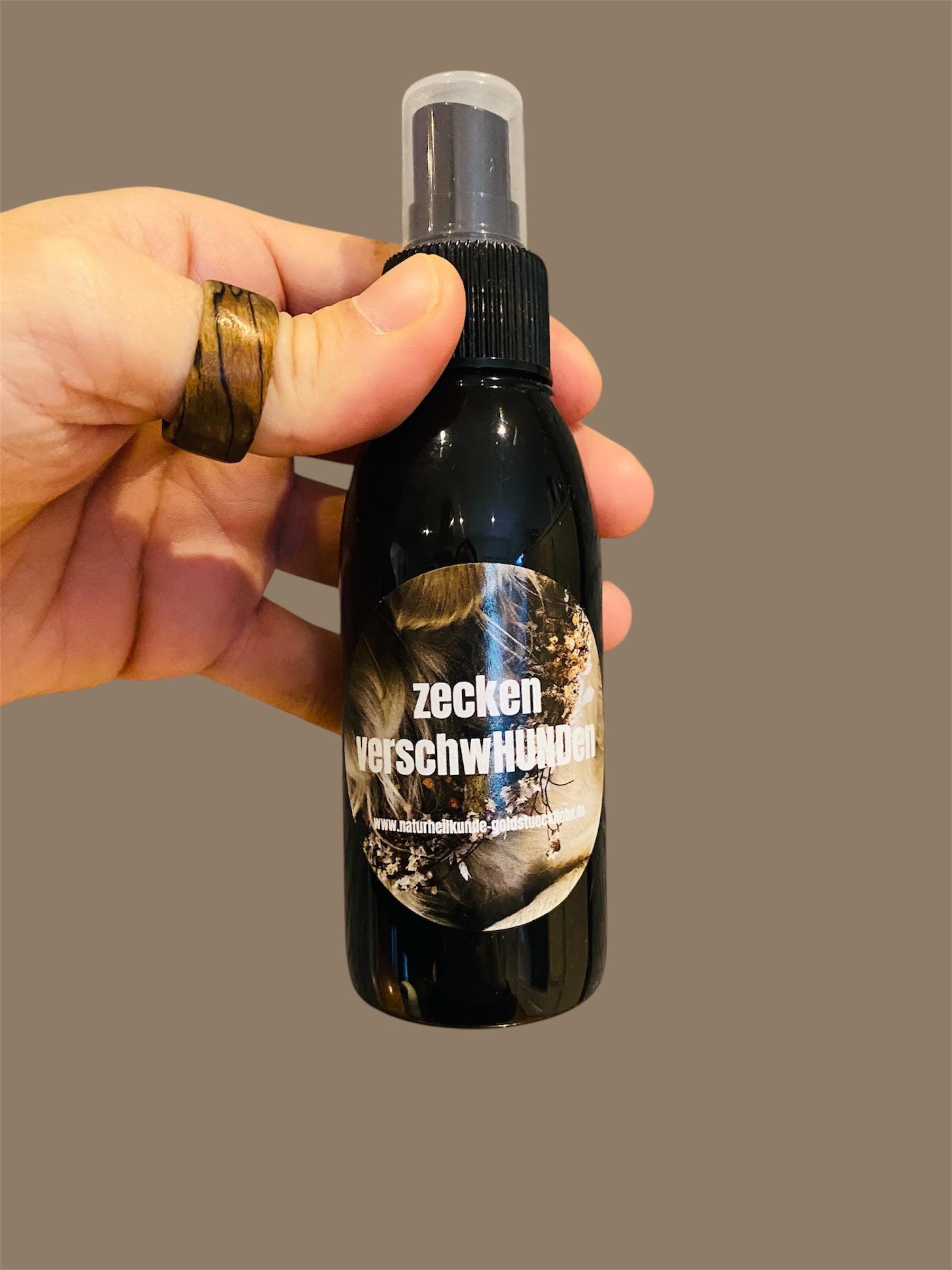 Antizeckenspray „Zeckenverschwhunden" von goldstueckliebe