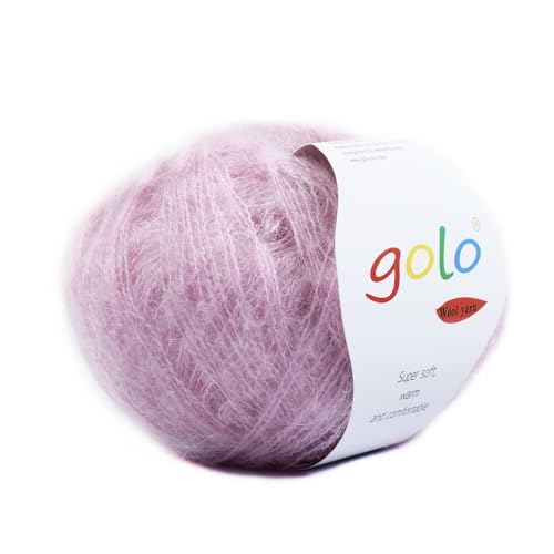 Golo Mohair Garn für Hand Stricken Wolle Garn zum Weben Kaschmirfaden von golo