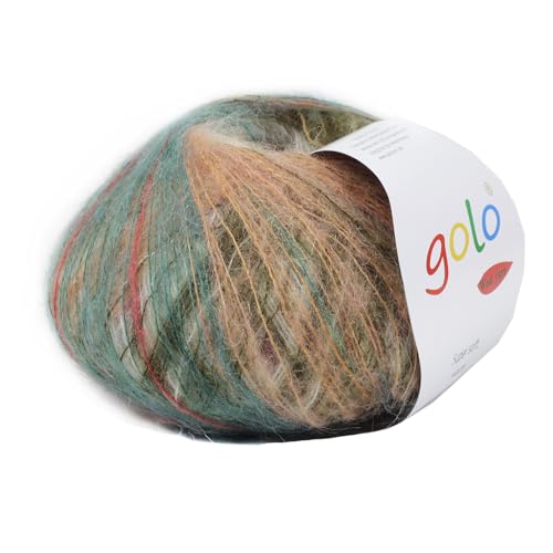 Golo Mohair Garn für Hand Stricken Wolle Garn zum Weben Kaschmirfaden von golo