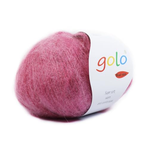 Golo Mohair Garn für Hand Stricken Wolle Garn zum Weben Kaschmirfaden von golo