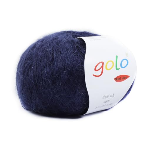 Golo Mohair Garn für Hand Stricken Wolle Garn zum Weben Kaschmirfaden von golo