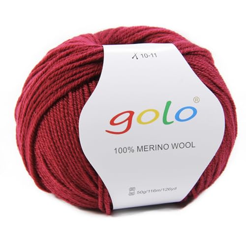 golo 100% Kaschmirgarn zum Weben Merinowolle Garn zum Handstricken Wollgarn zum Handweben von golo