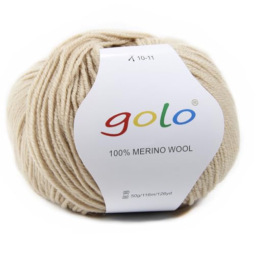 golo 100% Kaschmirgarn zum Weben Merinowolle Garn zum Handstricken Wollgarn zum Handweben von golo