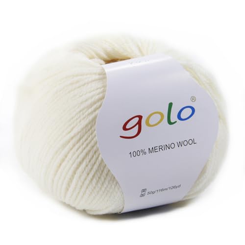 golo 100% Kaschmirgarn zum Weben Merinowolle Garn zum Handstricken Wollgarn zum Handweben von golo