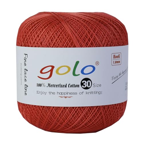 golo Häkelgarn Größe 30 Garn für Handstrickgarn zum Klöppeln 238 von golo