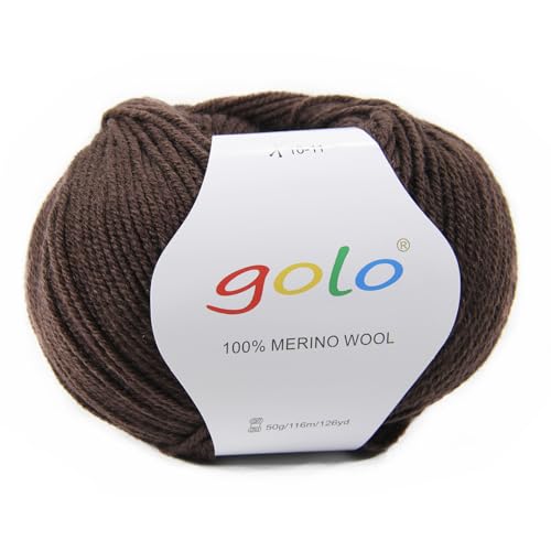 golo Kaschmirgarn zum Weben 100% Merinowolle Garn zum Handstricken Wollgarn zum Handweben von golo