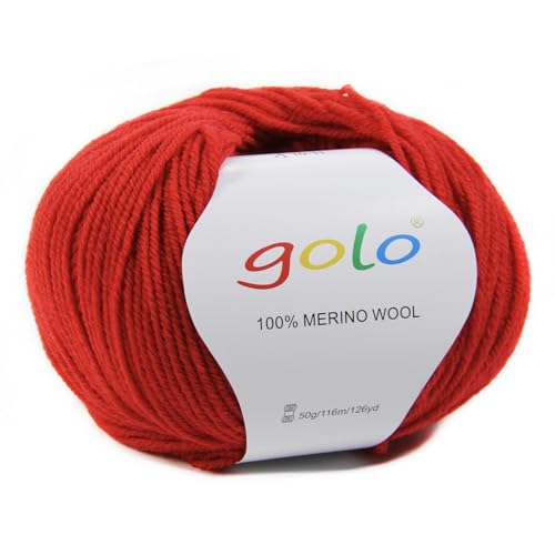 golo Kaschmirgarn zum Weben 100% Merinowolle Garn zum Handstricken Wollgarn zum Handweben von golo