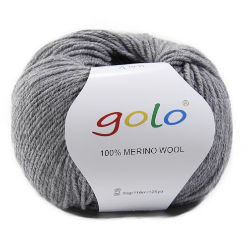 golo Kaschmirgarn zum Weben 100% Merinowolle Garn zum Handstricken Wollgarn zum Handweben von golo