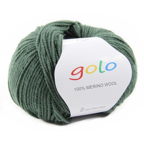 golo Kaschmirgarn zum Weben 100% Merinowolle Garn zum Handstricken Wollgarn zum Handweben von golo