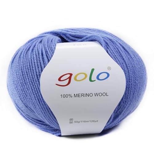 golo Kaschmirgarn zum Weben 100% Merinowolle Garn zum Handstricken Wollgarn zum Handweben von golo