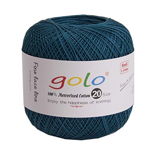 golo Strickgarn Häkelgarn Größe 20 Häkelgarn Garn für Hand Stricken Häkelgarn von golo