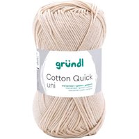 Gründl Wolle "Cotton Quick uni" - Farbe 102 von gründl