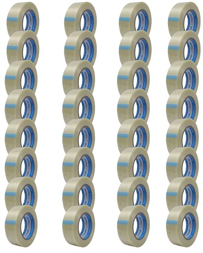 gws Filament-Klebeband, extra starkes Packband in Profi-Qualität, Gewebeband in Längsrichtung glasfaserverstärkt, Dicke: 120 μm (32 Rollen 38 mm, Längsverstärkt) von gws