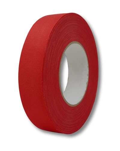 gws Rohgewebe Gewebeband 21541 – 50m x 30mm, rot – Vielseitiges Klebeband für Outdoor-Projekte, Kabelschutz und Markierungen – temperaturbeständig, langlebig, ideal für Haushalt und Bauprojekte von gws