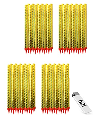 48 Stück je 120 Sek h2i "S" Pack Eissterne Eisfontäne Sprühkerze für Verlobung-Hochzeit-Geburtstag Jugend-Party-Tisch-Feuerwerk Deko für Kuchen Torten Flaschen + unser h2i & eissterne Feuerzeug von h2i