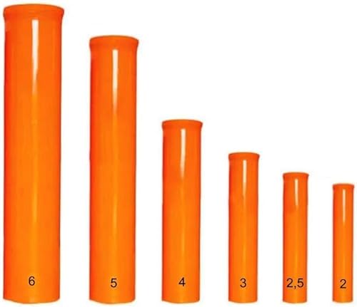 h2i Abschussrohr Mörser | Kaliber 2,5 | Robust & wiederverwendbar aus glasfaserverstärkten Kunststoff - GFK | Ideal für Pyrotechnik & Feuerwerke | b | Profiqualität von h2i