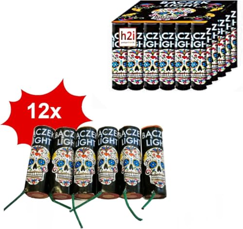 h2i Color Spinner - Bodenwirbel | 36 Stück | Party Spaß für Klein & Groß I für Silvester, Halloween & Party Mitbringsel | Kinder & Jugendfeuerwerk | d | Ganzjahresfeuerwerk Kat. F1 von h2i