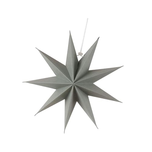 harayaa 9-zackiger Stern-Anhänger, Dekoration zum Aufhängen, Stern-Ornament, Hängedekoration, für Feiern, 30cm von harayaa