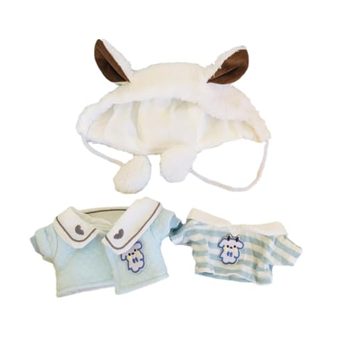 harayaa Kleidung für Puppen, Miniatur Kleidungszubehör für 20 cm Puppen, Kindergeschenke, Neujahrsgeschenke, Geburtstagsgeschenke, 3 Stücke Schafe von harayaa