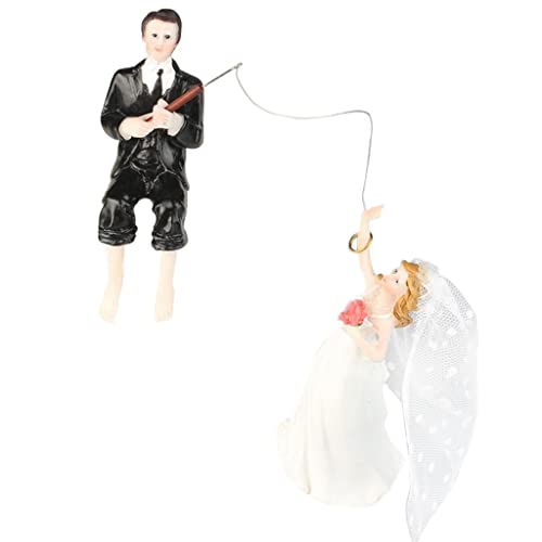 harayaa Paar Angelfiguren für Hochzeit /, Harzmaterial von harayaa