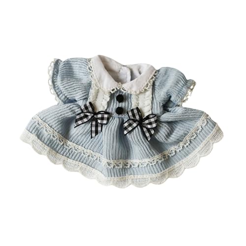 harayaa Plüsch Puppenkleid, Machen Sie Ihre Eigenen Puppen, Foto Requisite, DIY Kostüme, Modisches Stoffpuppen Kleidungs Outfit für 11,9 cm (4,72 Zoll) , Blau von harayaa