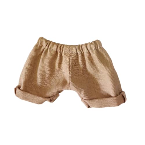 harayaa Puppe Kleidung Hosen Puppe Outfits Dekoration Mode Niedlichen Anhänger Puppe Kleidung Puppe Kostüm Zubehör, Khaki von harayaa