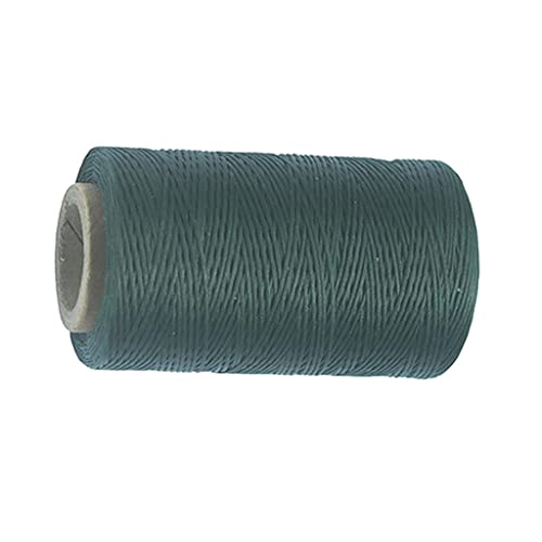 harayaa Wachsgarn, Wachsgarn, Coated Cord Hochleistungs Polyester 284, Schwarz Grün von harayaa