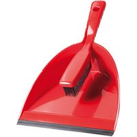 haug® bürsten Kehrgarnitur rot Kunststoff 36,0 cm breit von haug® bürsten