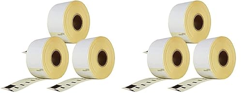 hd-line Etiketten für Labelwriter 99012-3 Rolle Pack Etiketten x 260 St. Je Rolle : 780 Etikette, Selbstklebend, Kompatibel für hd-line Labelwriter & Seiko Etikettendrucker, 89 X 36 mm (Packung mit 2) von hd-line