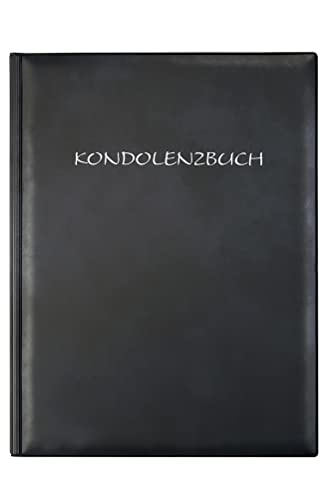 Heidemann Kondolenzmappe Kondolenzbuch für Bestattungsunternehmen Bestatter Bestattungsinstitut Anthrazit Lupa 1 DrS von heidemann GmbH & Co. KG Perfektion in Kunststoff