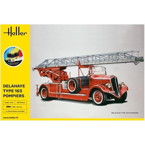 Heller 56780 STARTER KIT Delahaye Type 103 Pompiers 1/24 von Heller