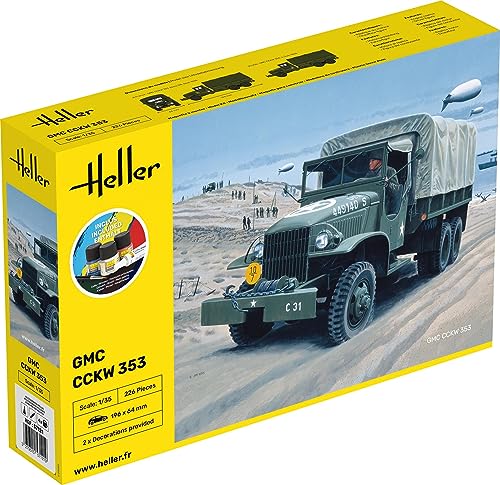 Heller 57121 STARTER KIT GMC US-Truck 1/35 von heller