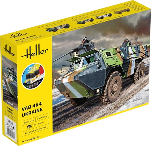 Heller 57130 STARTER KIT VAB 4x4 Ukraine 1/35 von Heller